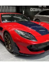 Carbonado DryCF MSY Style DRY Front Bumper Side Vents Ferrari 812 Superfast | GTS 2018+                                     - DRYCFOD-812MSY-FBSV - Image 9