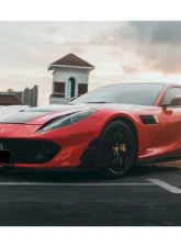 Carbonado DryCF MSY Style DRY Front Bumper Side Vents Ferrari 812 Superfast | GTS 2018+                                     - DRYCFOD-812MSY-FBSV - Image 10