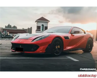 Carbonado DryCF MSY Style DRY Front Bumper Side Vents Ferrari 812 Superfast | GTS 2018+ - DRYCFOD-812MSY-FBSV