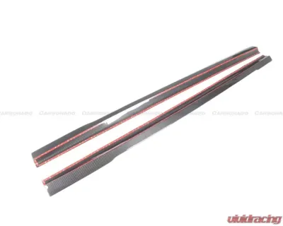 Carbonado DryCF MSY Style Side Skirts (Long Model) Mercedes Benz S-Class W223 Sedan 2021+ - DRYCFOD-W223MSY-SS