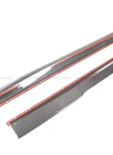 Carbonado DryCF MSY Style Side Skirts (Long Model) Mercedes Benz S-Class W223 Sedan 2021+                                     - DRYCFOD-W223MSY-SS - Image 2