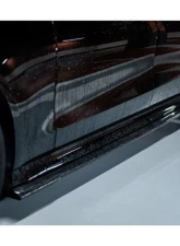 Carbonado DryCF MSY Style Side Skirts (Long Model) Mercedes Benz S-Class W223 Sedan 2021+                                     - DRYCFOD-W223MSY-SS - Image 4