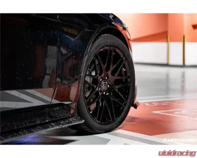 Carbonado DryCF MSY Style Side Skirts (Long Model) Mercedes Benz S-Class W223 Sedan 2021+ - DRYCFOD-W223MSY-SS