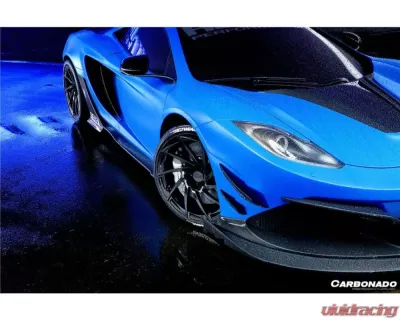 Carbonado Carbonado DRYPCF Partial Front Bumper w/ Lip for McLaren MP4 12C 2011-2014 - DRYPCF8002RP-FB