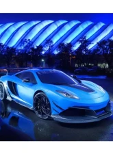 Carbonado Carbonado DRYPCF Partial Front Bumper w/ Lip for McLaren MP4 12C 2011-2014                                     - DRYPCF8002RP-FB - Image 14