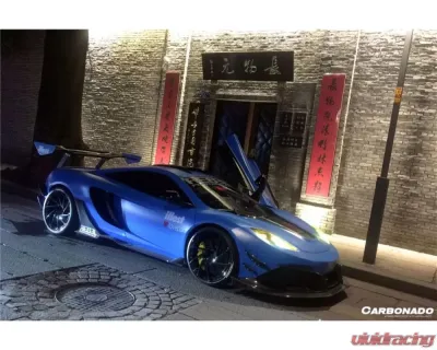 Carbonado Carbonado DRYPCF Partial Front Bumper w/ Lip for McLaren MP4 12C 2011-2014 - DRYPCF8002RP-FB