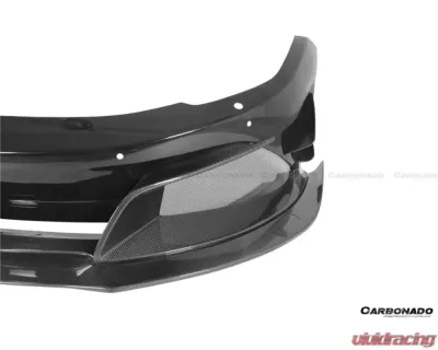 Carbonado Carbonado DRYPCF Partial Front Bumper w/ Lip for McLaren MP4 12C 2011-2014 - DRYPCF8002RP-FB