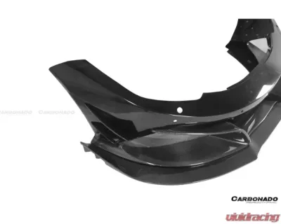 Carbonado Carbonado DRYPCF Partial Front Bumper w/ Lip for McLaren MP4 12C 2011-2014 - DRYPCF8002RP-FB