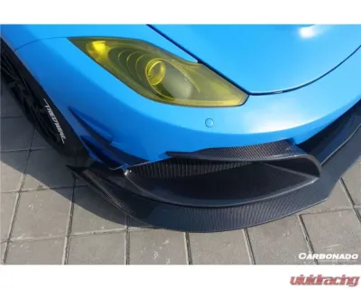Carbonado Carbonado DRYPCF Partial Front Bumper w/ Lip for McLaren MP4 12C 2011-2014 - DRYPCF8002RP-FB