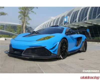 Carbonado Carbonado DRYPCF Partial Front Bumper w/ Lip for McLaren MP4 12C 2011-2014 - DRYPCF8002RP-FB