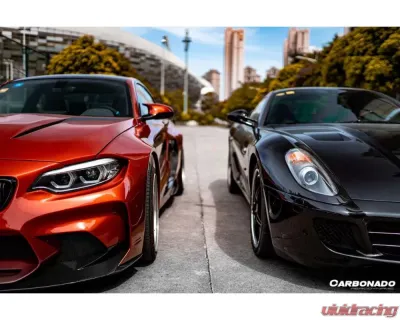 Carbonado FGPCF VR Style Partial Wide Body Full Body Kit BMW 2-Series F22 2014-2019 - FGPCF8469VR Full Kit W/Hood