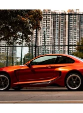 Carbonado FGPCF VR Style Partial Wide Body Full Body Kit BMW 2-Series F22 2014-2019                                     - FGPCF8469VR Full Kit W/Hood - Image 12