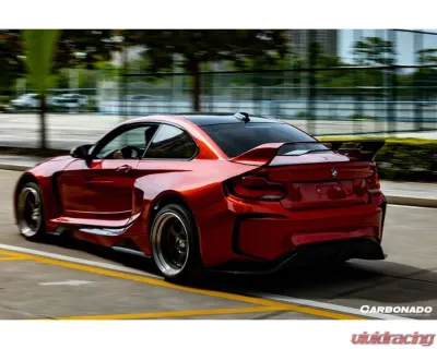 Carbonado FGPCF VR Style Partial Wide Body Full Body Kit BMW 2-Series F22 2014-2019 - FGPCF8469VR Full Kit W/Hood