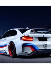 Carbonado FGPCF VR Style Partial Wide Body Full Body Kit BMW 2-Series F22 2014-2019                                     - FGPCF8469VR Full Kit W/Hood - Image 3