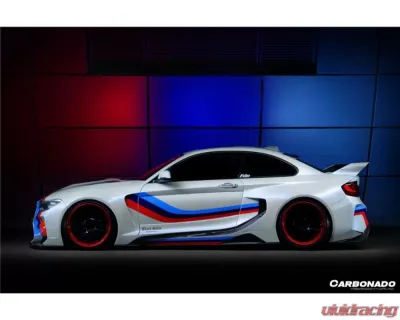 Carbonado FGPCF VR Style Partial Wide Body Full Body Kit BMW 2-Series F22 2014-2019 - FGPCF8469VR Full Kit W/Hood