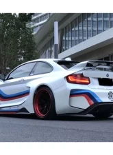 Carbonado FGPCF VR Style Partial Wide Body Full Body Kit BMW 2-Series F22 2014-2019                                     - FGPCF8469VR Full Kit W/Hood - Image 8