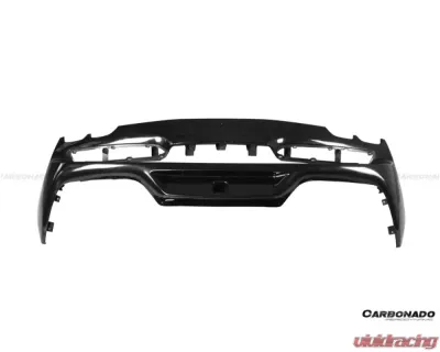 Carbonado FGPCF OE Style Rear Bumper w/ Diffuser Ferrari 296 GTB 2022+ - FGPCF9508OE-RB