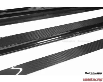 Carbonado Carbonado FGPCF MSY Style Side Skirts for Mercedes Benz S63 AMG W222.2 2017-2020 - FGPCFOD-W222MSY-SS