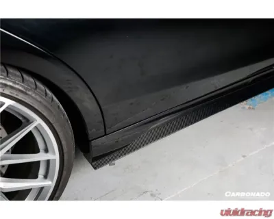 Carbonado Carbonado FGPCF MSY Style Side Skirts for Mercedes Benz S63 AMG W222.2 2017-2020 - FGPCFOD-W222MSY-SS