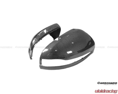 Carbonado CFRP Dry Mirror Cover Mercedes Benz C | S | E-Class 2014-2021 - PIDRYCF8502OE-MC