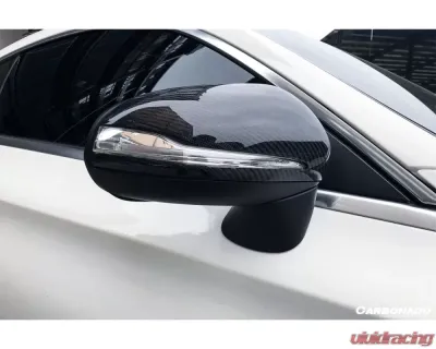 Carbonado CFRP Dry Mirror Cover Mercedes Benz C | S | E-Class 2014-2021 - PIDRYCF8502OE-MC