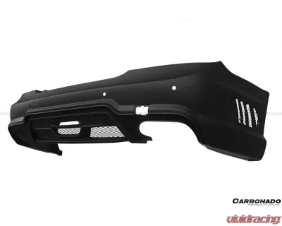 Carbonado PCF WD Style Rear Bumper w/ Tip Mercedes Benz W218 CLS-Class 2010-2017 - PCFRB033182