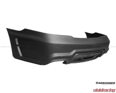 Carbonado FRP WD Style Rear Bumper w/ Exhaust Tip Mercedes Benz W219 CLS-Class 2005-2009 - RB033192FRP0