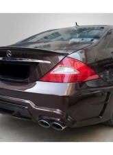Carbonado FRP WD Style Rear Bumper w/ Exhaust Tip Mercedes Benz W219 CLS-Class 2005-2009                                     - RB033192FRP0 - Image 8