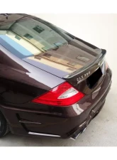 Carbonado FRP WD Style Rear Bumper w/ Exhaust Tip Mercedes Benz W219 CLS-Class 2005-2009                                     - RB033192FRP0 - Image 9