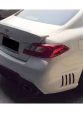 Carbonado FRP WD Style Rear Bumper w/ Tips Infiniti Q70 M37 | M35 | M25 2011-2014                                     - RB09N352 - Image 12