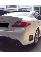 Carbonado FRP WD Style Rear Bumper w/ Tips Infiniti Q70 M37 | M35 | M25 2011-2014                                     - RB09N352 - Image 14