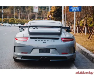 Carbonado FGPCF GT3 Style Rear Bumper Middle Exhaust Porsche 911 991.1 Carrera | S 2012-2015 - FGPCFRB3995GT3-ML