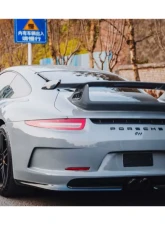 Carbonado FGPCF GT3 Style Rear Bumper Middle Exhaust Porsche 911 991.1 Carrera | S 2012-2015                                     - FGPCFRB3995GT3-ML - Image 6