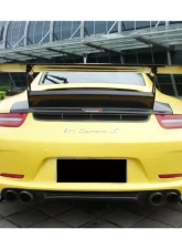 Carbonado FGPCF GT3 Style Rear Bumper Quad Exhaust Porsche 911 991.1 Carrera | S 2012-2015                                     - FGPCFRB3995GT3-QL - Image 11