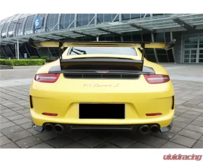 Carbonado FGPCF GT3 Style Rear Bumper Quad Exhaust Porsche 911 991.1 Carrera | S 2012-2015 - FGPCFRB3995GT3-QL