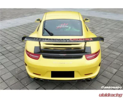Carbonado FGPCF GT3 Style Rear Bumper Quad Exhaust Porsche 911 991.1 Carrera | S 2012-2015 - FGPCFRB3995GT3-QL