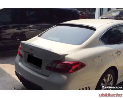 Carbonado Carbonado FGCF WD Style Roof Spoiler for Infiniti Q70 M37 M35 M25 2011-2014 - FGCFRS09N352