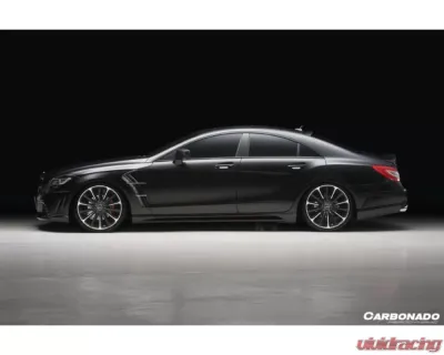 Carbonado PCF WD Style Side Skirts Mercedes Benz W218 CLS-Class 2010-2017 - PCFSS033182