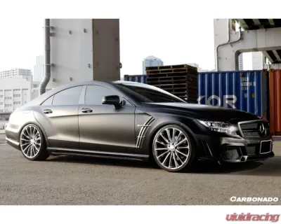 Carbonado PCF WD Style Side Skirts Mercedes Benz W218 CLS-Class 2010-2017 - PCFSS033182