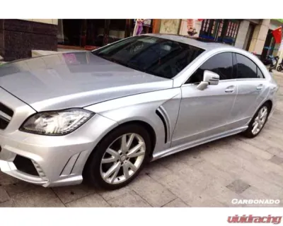 Carbonado PCF WD Style Side Skirts Mercedes Benz W218 CLS-Class 2010-2017 - PCFSS033182