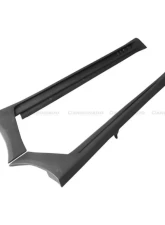 Carbonado Carbonado FRP WD Style Side Skirts for Infiniti Q70 M37 M35 M25 2011-2014                                     - SS09N352 - Image 3