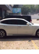 Carbonado Carbonado FRP WD Style Side Skirts for Infiniti Q70 M37 M35 M25 2011-2014                                     - SS09N352 - Image 8