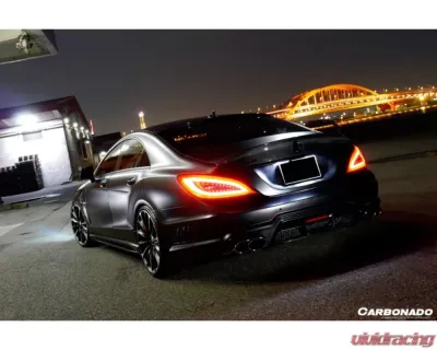 Carbonado CFRP WD Style Trunk Spoiler Mercedes Benz W218 CLS-Class 2010-2017 - CFTS033182