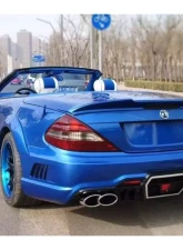 Carbonado Carbon Fiber Reinforced Plastic WD Style Trunk Spoiler for Mercedes Benz R230 SL-Class 2008-2012                                     - CFTS033302 - Image 2