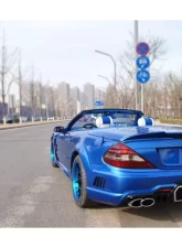 Carbonado Carbon Fiber Reinforced Plastic WD Style Trunk Spoiler for Mercedes Benz R230 SL-Class 2008-2012                                     - CFTS033302 - Image 3