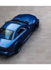 Carbonado Carbon Fiber Reinforced Plastic WD Style Trunk Spoiler for Mercedes Benz R230 SL-Class 2008-2012                                     - CFTS033302 - Image 4