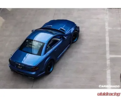 Carbonado Carbon Fiber Reinforced Plastic WD Style Trunk Spoiler for Mercedes Benz R230 SL-Class 2008-2012 - CFTS033302