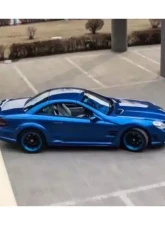 Carbonado Carbon Fiber Reinforced Plastic WD Style Trunk Spoiler for Mercedes Benz R230 SL-Class 2008-2012                                     - CFTS033302 - Image 5