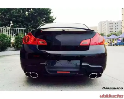 Carbonado Carbon Fiber Reinforced Plastic Trunk Spoiler for Infiniti G25/G37 Sedan 2010-2013 - CFTS09N472