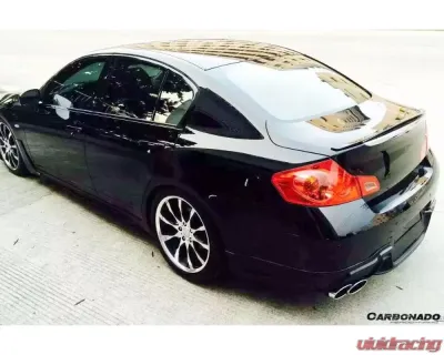 Carbonado Carbon Fiber Reinforced Plastic Trunk Spoiler for Infiniti G25/G37 Sedan 2010-2013 - CFTS09N472